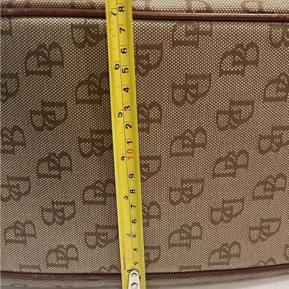 ☀️Dooney & Bourke Signature Double Handle Canvas Leather Shoulder Bag - Picture 7 of 7